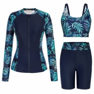 GRACE KARIN Women's 3 Piece Rash Guard